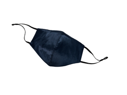 Deluxe Mulberry Silk Face Mask | Reusable, Washable | Navy