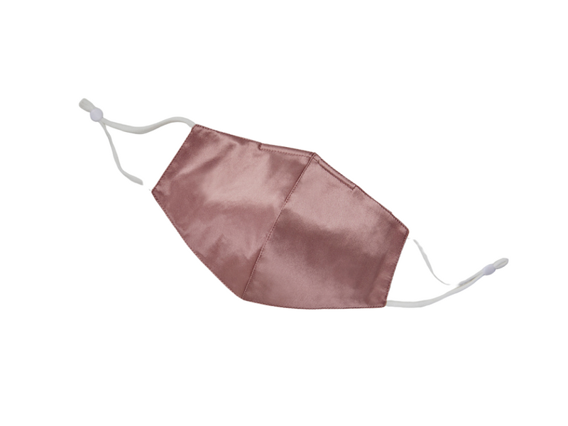 Deluxe Mulberry Silk Face Mask | Reusable, Washable | Rose